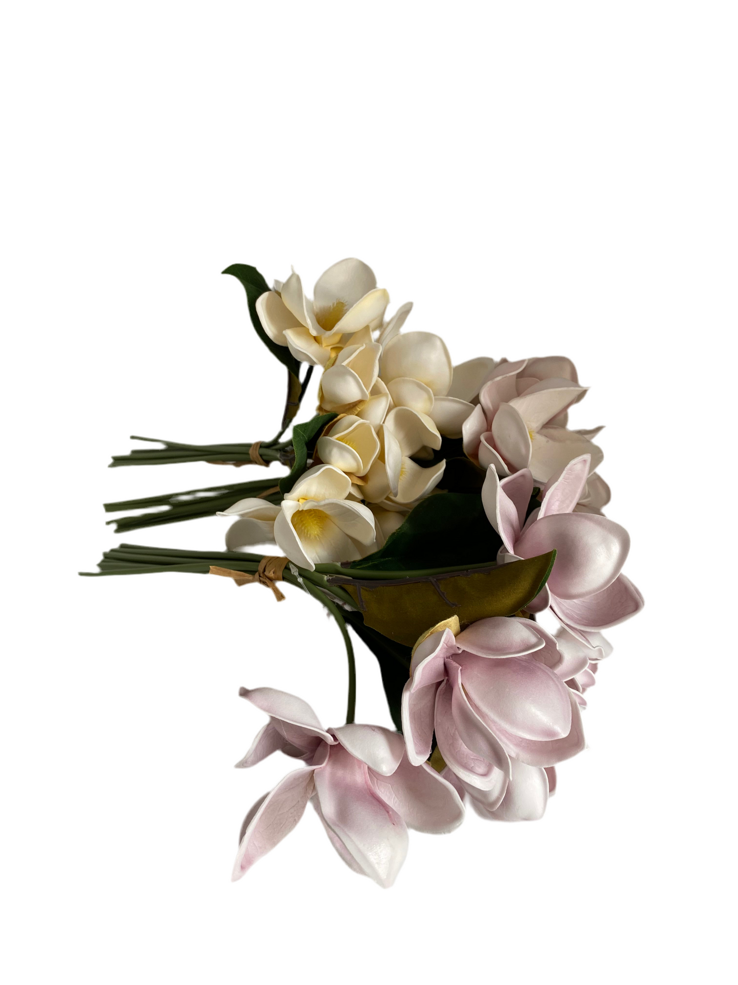 Bouquet Of 6 Artificial Flowers With Leaves