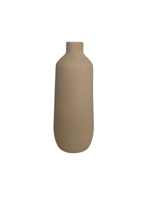 Ceramic Beige Vase