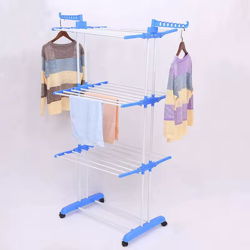 3-tier Plastic Clothes drying rack