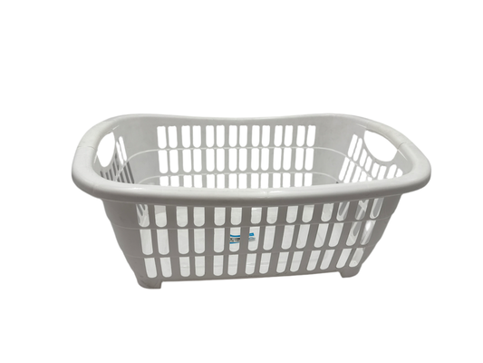 Colorful rectangular laundry basket
