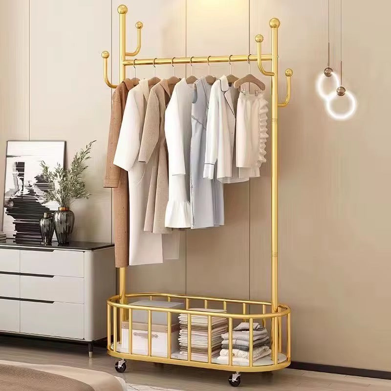 Iron clothes rack