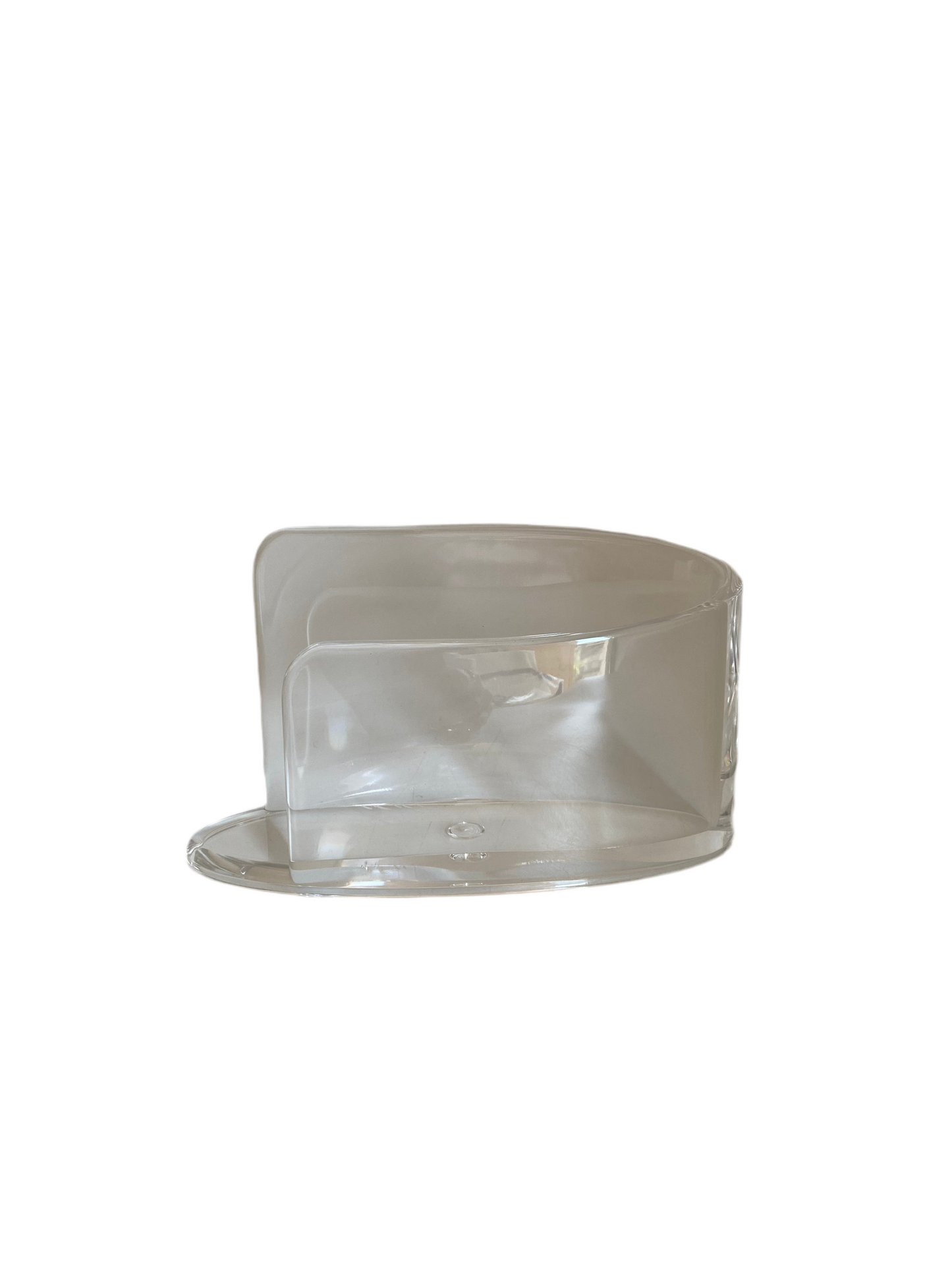 Transparent Plexi Napkin & Tooth Pick Holder