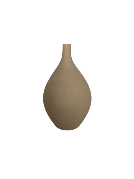 Ceramic Beige Vase
