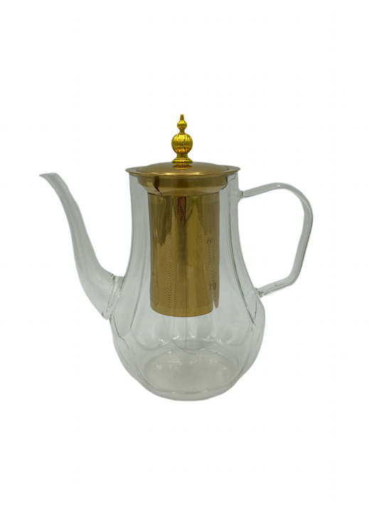 Glass tea pot