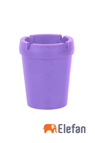 Plastic smokeless ashtray