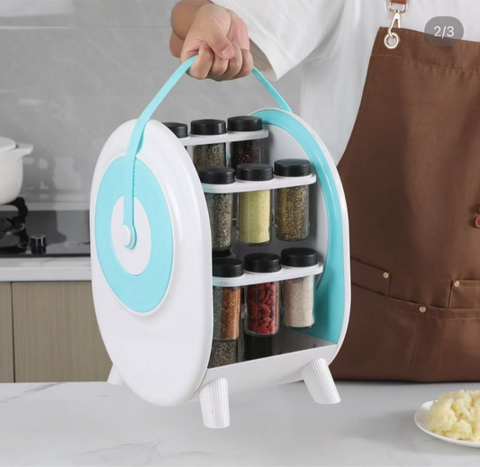 GeBe, 18 Jar Rotating Spice Rack