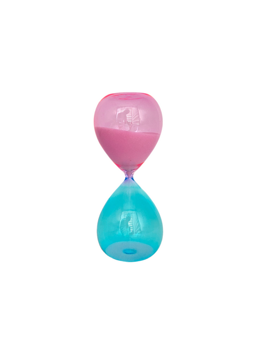 Colored Hour Glass