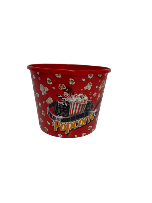 Round popcorn bucket