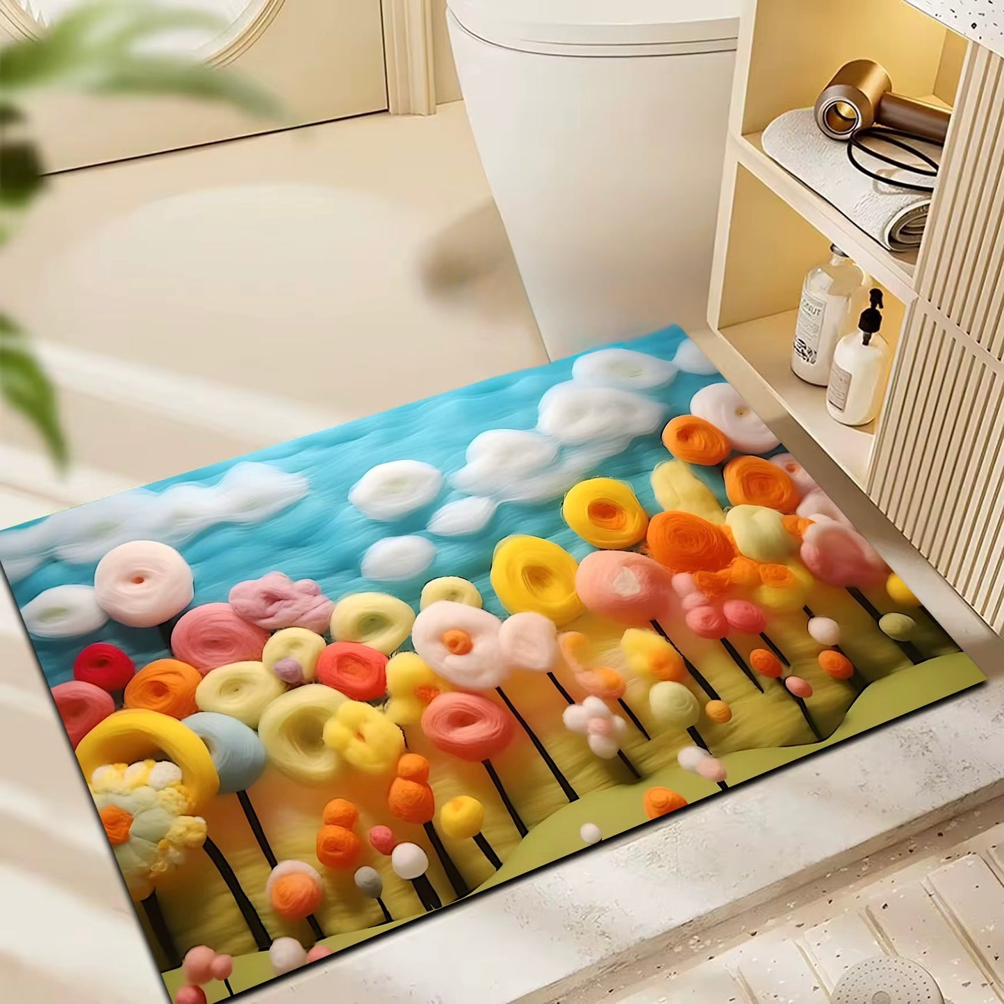 Colorful Bathroom Mat