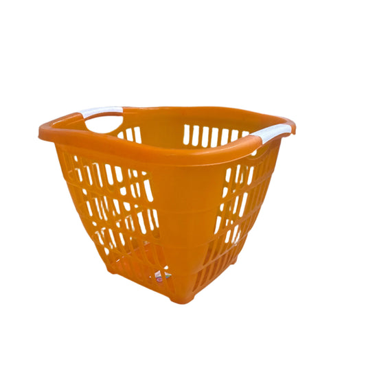 Colorful square laundry basket