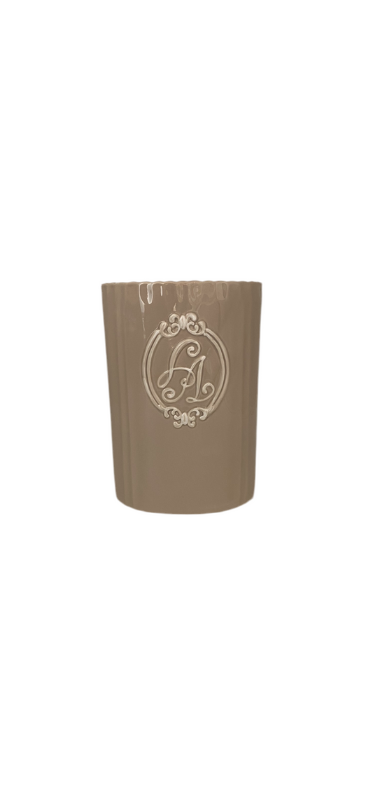 Greige Ceramic Vase