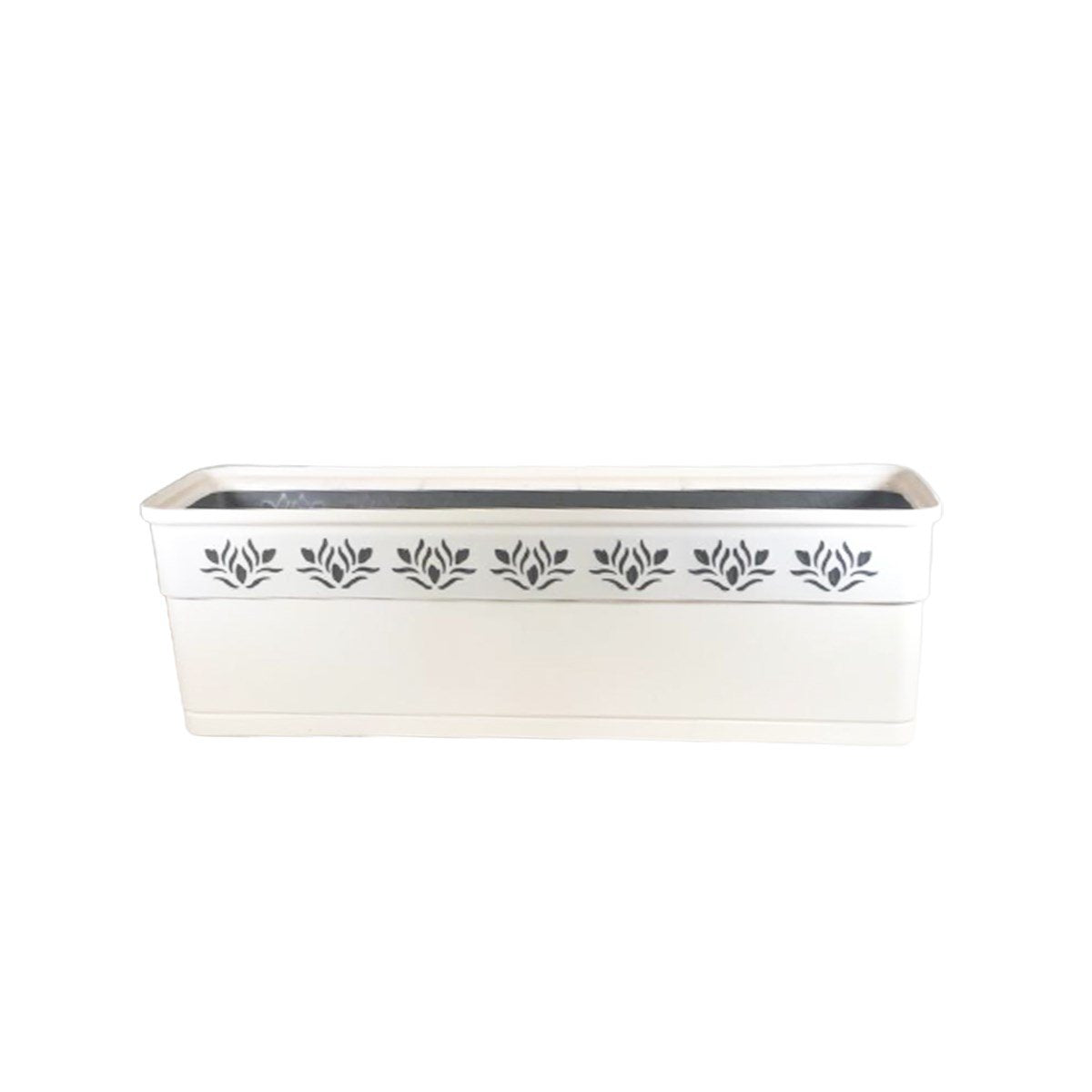 Rectangular balcony flower pot