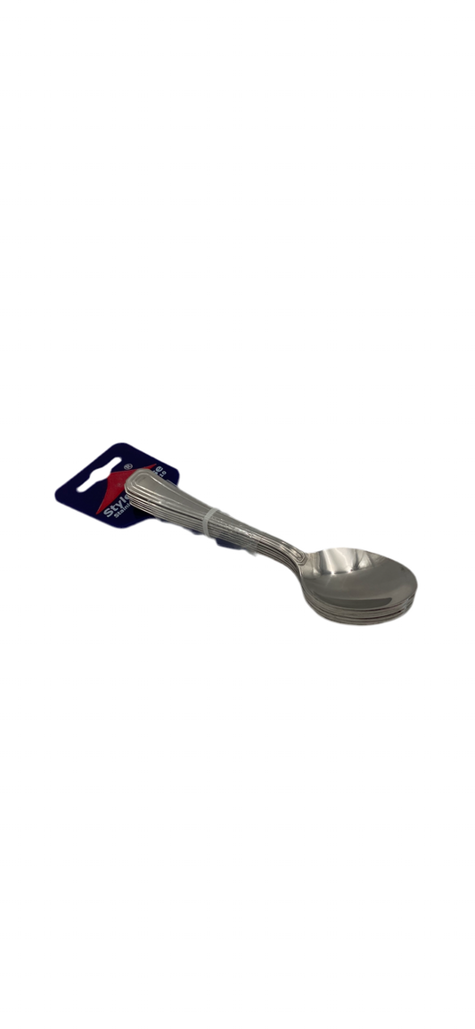 Style house, stainless steel tea spoons x 6