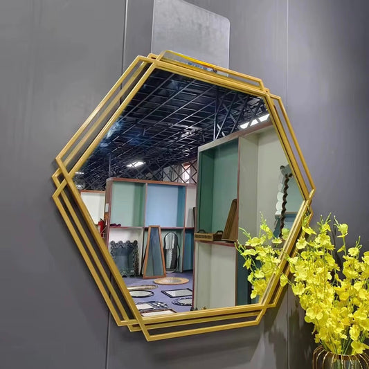 Gold Wall Mirror