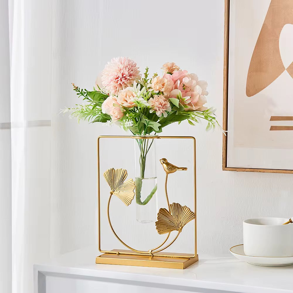 Small Vase with Gold base