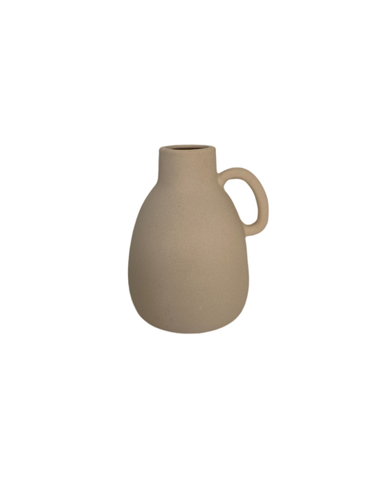 Ceramic Beige Vase
