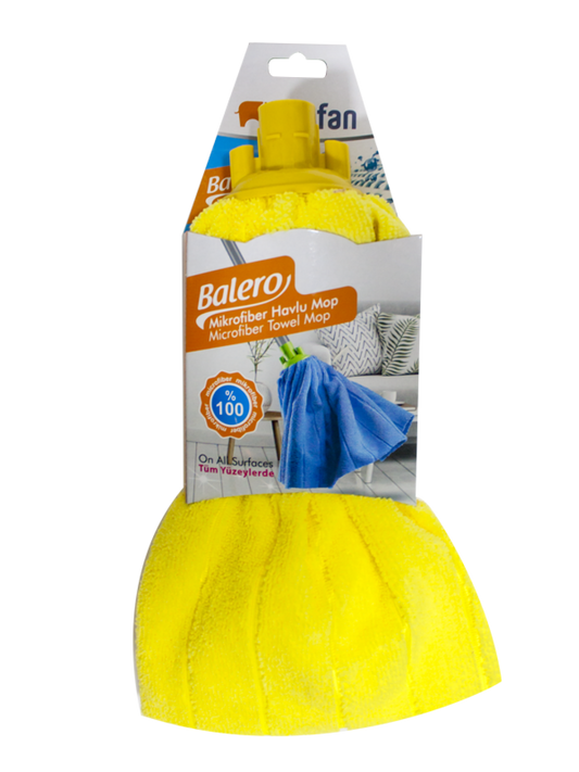 Microfiber towel mop