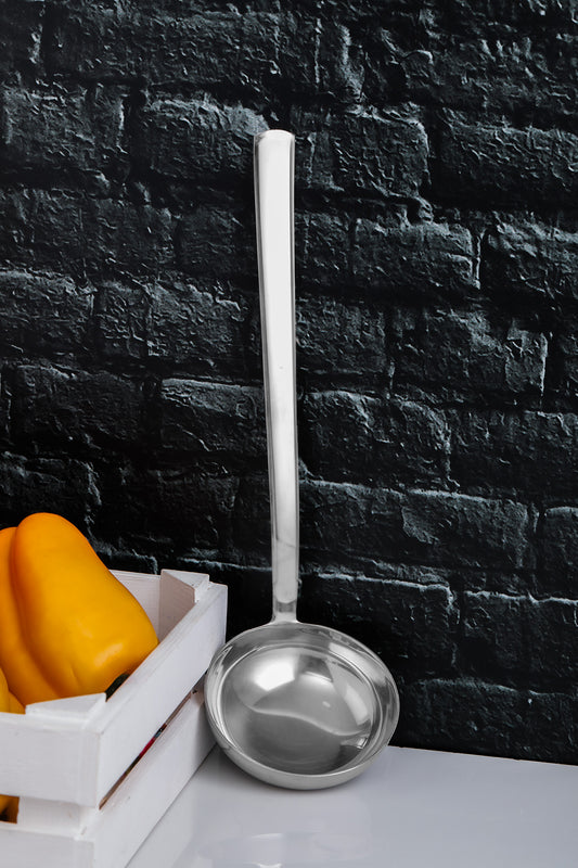Stainless steel dining spoon