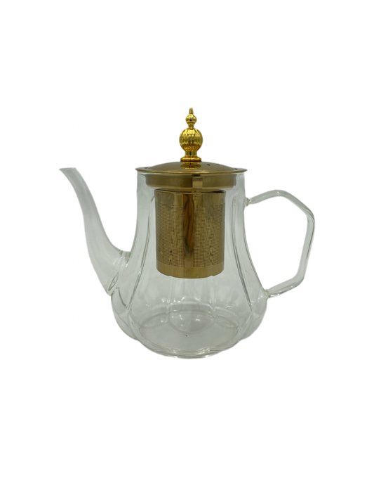 Glass tea pot