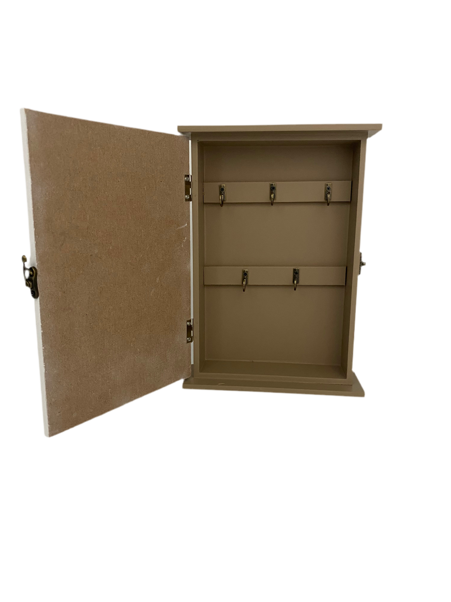 Wood Wall Mounted Key Holder Box