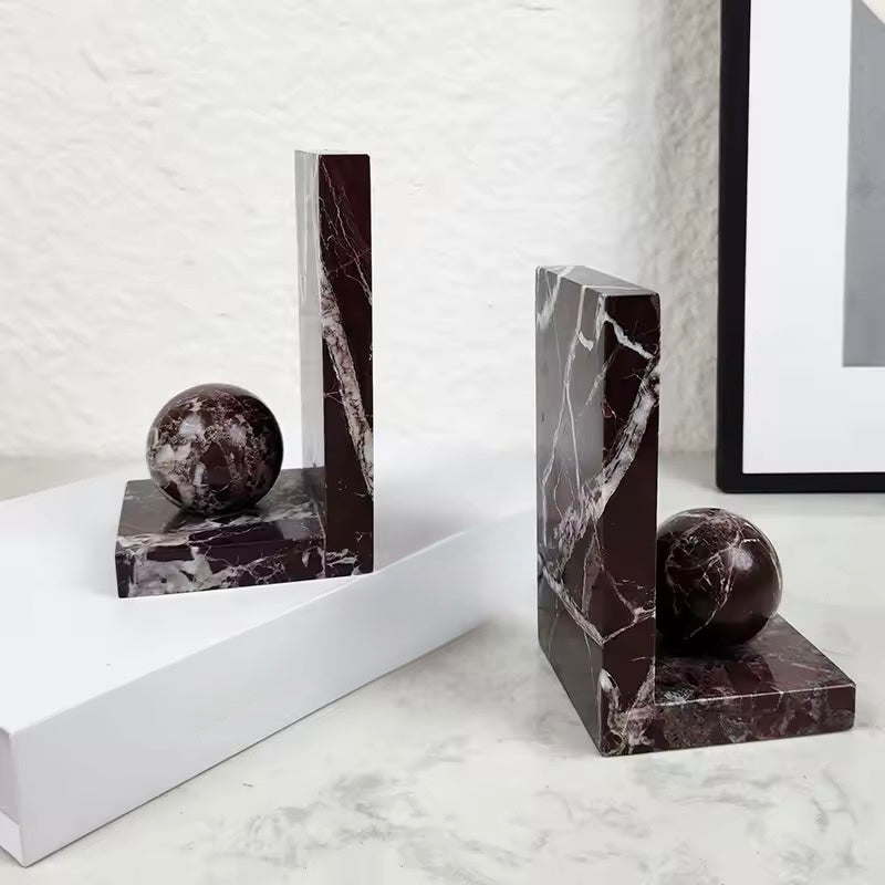 Bookends Sculpture Marble set