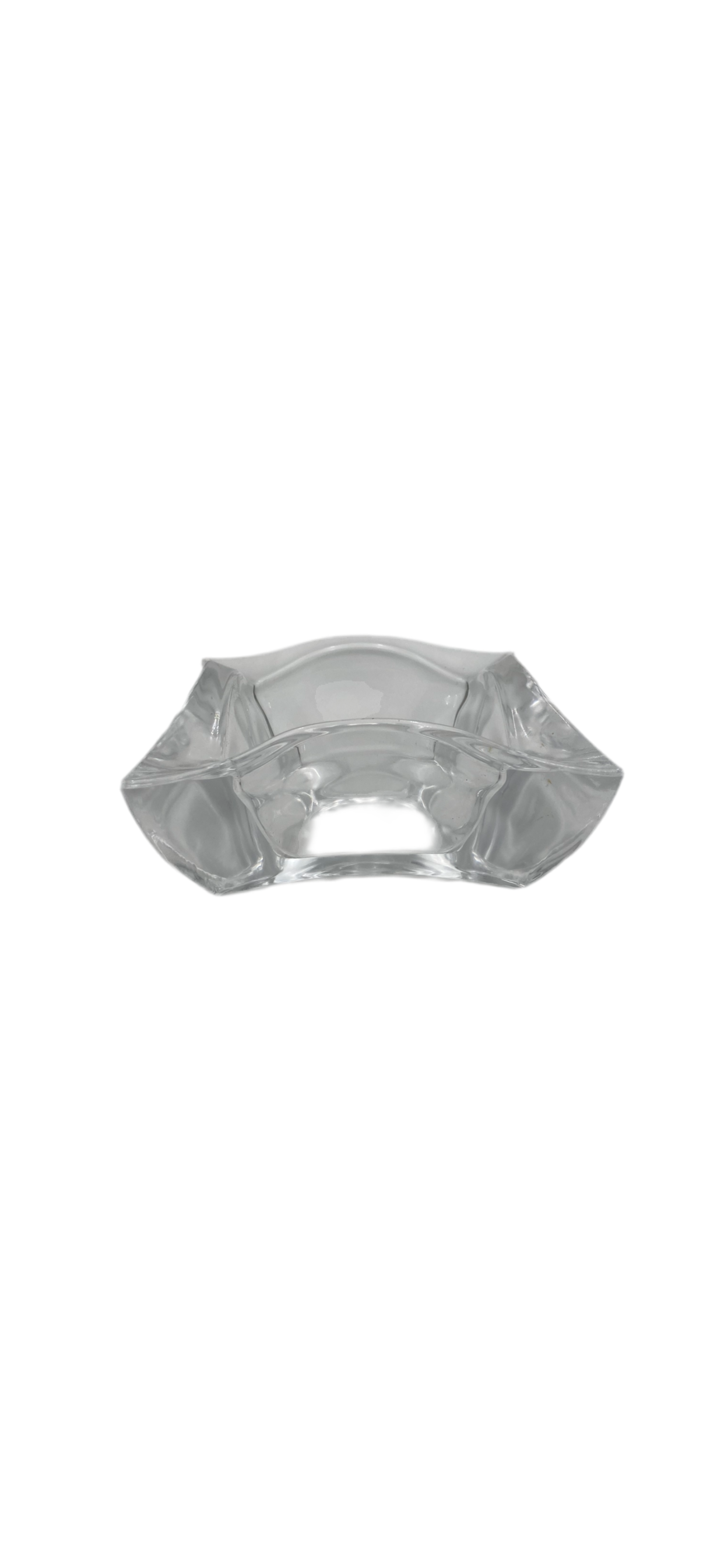 Glass squared bowl