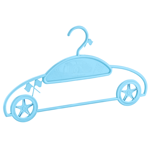 Set of 4 car kids hangers