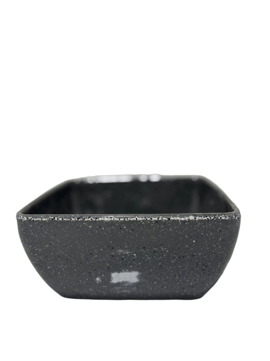 Square Bowl 19cm Granite Color