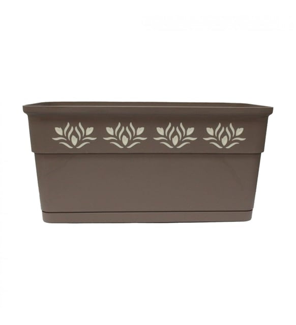 Rectangular balcony flower pot