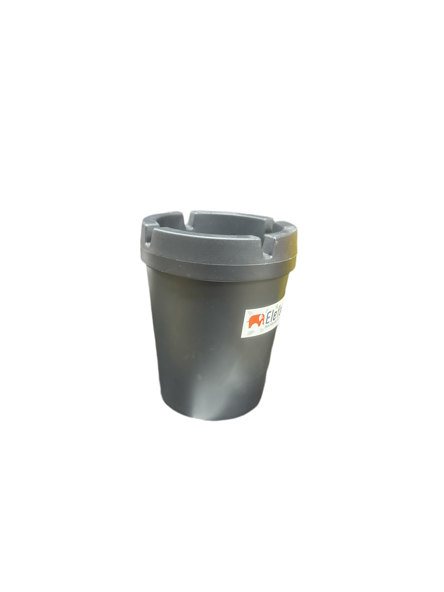 Plastic smokeless ashtray