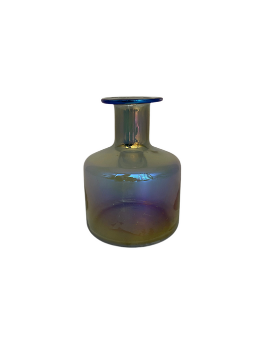 Multicolor  Glass Vase