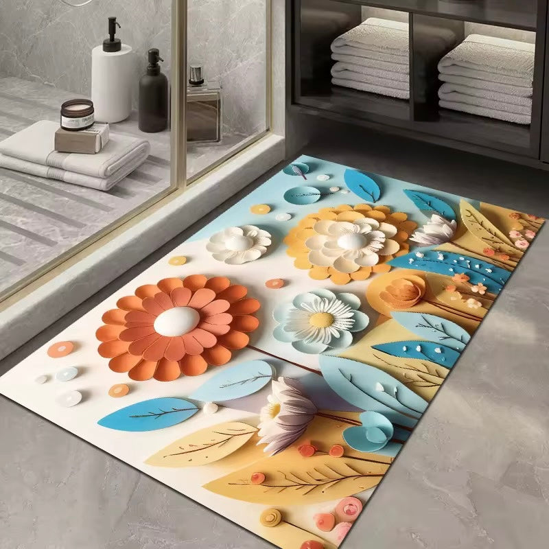 Colorful Bathroom Mat