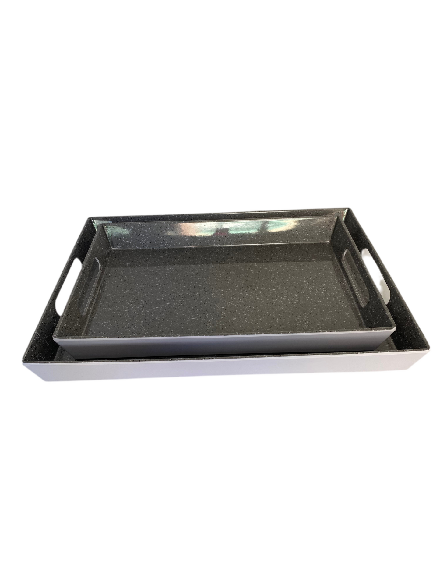 Phoenix, 2 Pcs Melamine Tray Set