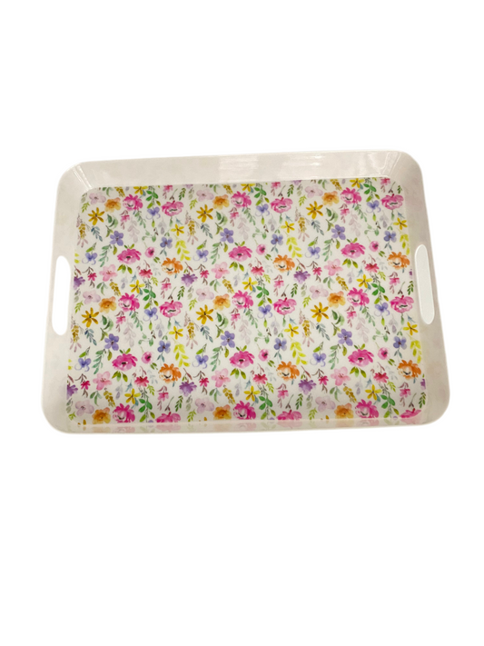 GeBe, 2 PCs Rectangular Melamine Tray Set