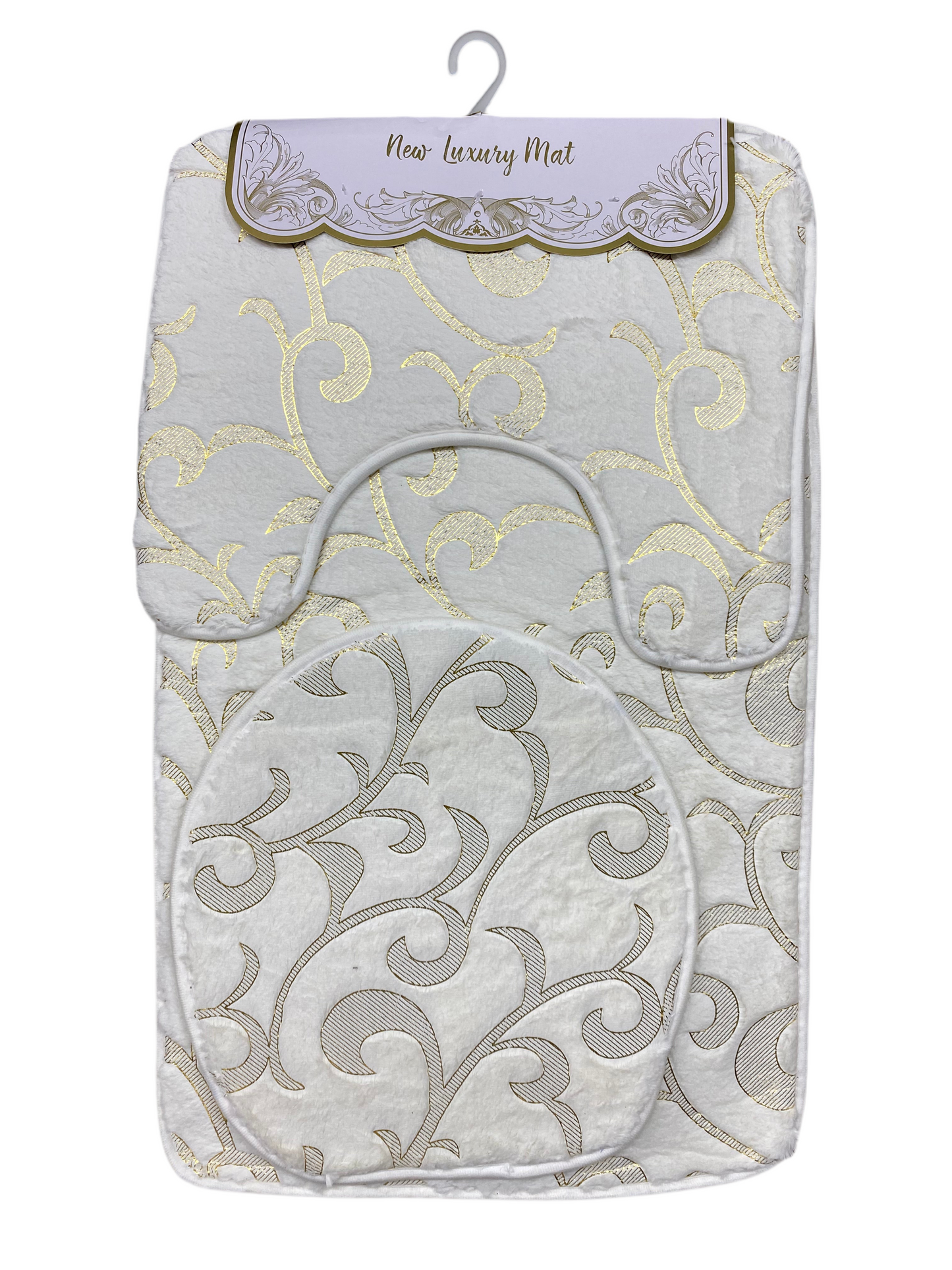 Set 3 Pcs Bathroom Mat