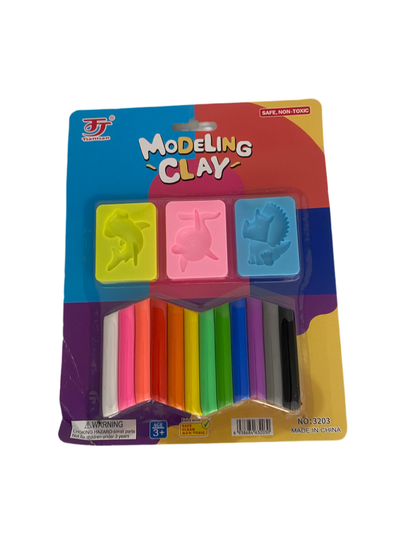 Modeling Clay 12 Colors