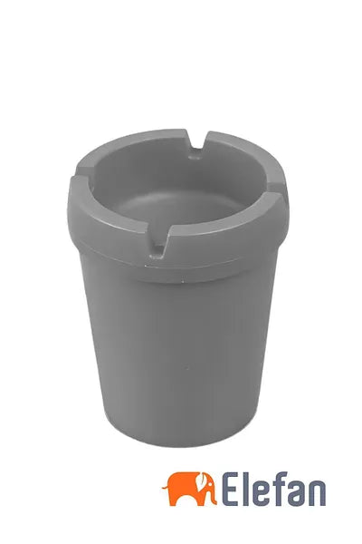 Plastic smokeless ashtray