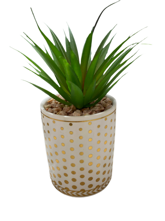 Artificial Plant / Ceramic Pot