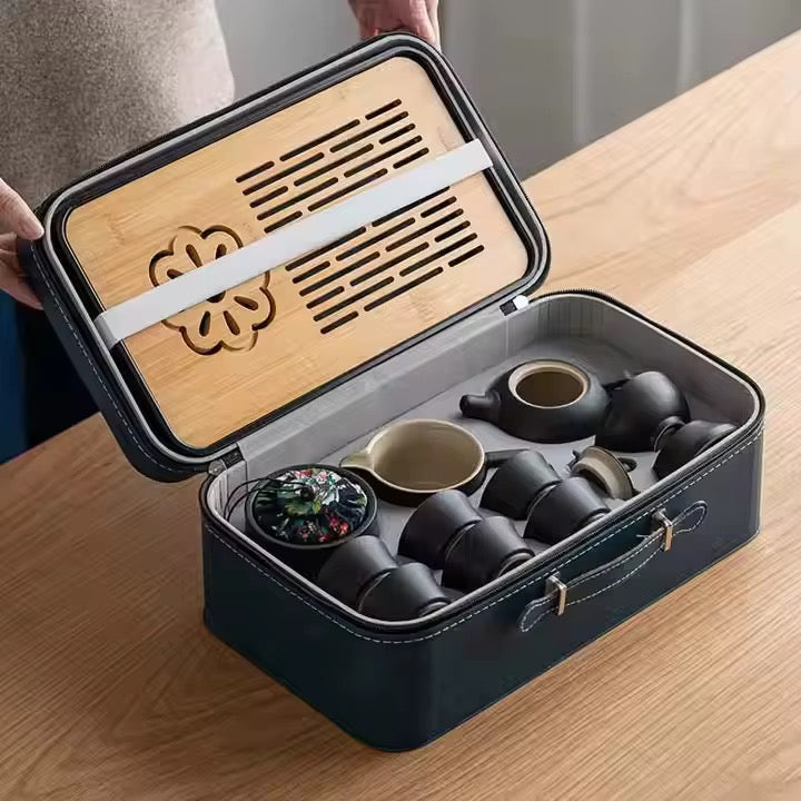 Chinese Tea Set with Tray
