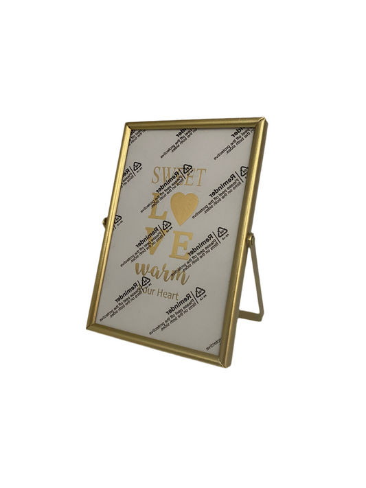 Gold Metal Photo Frames