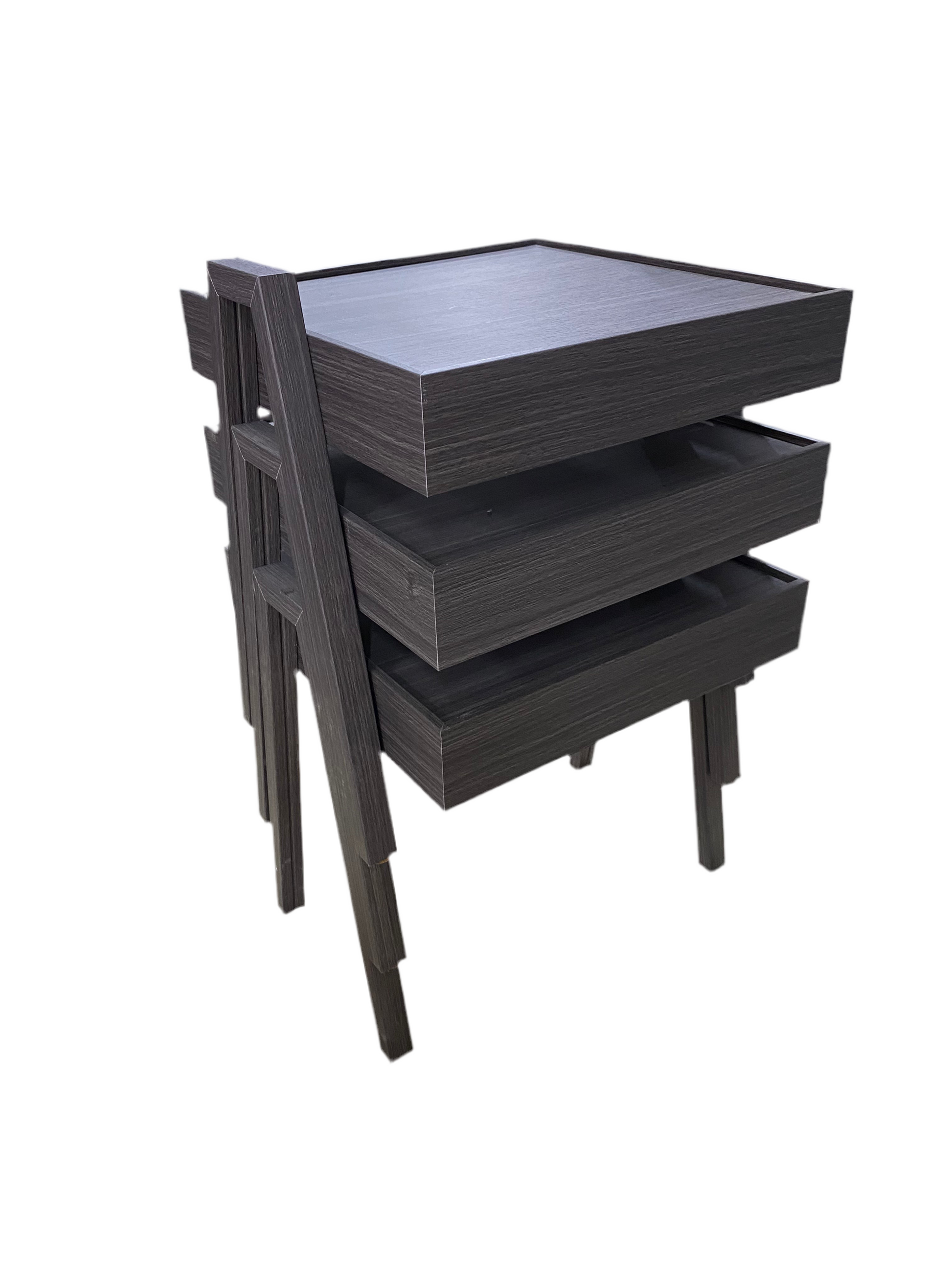 Set 3 Pcs Squared Stackable Tables – Baytkon