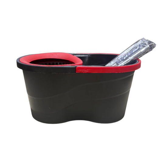 Mop with bucket and handle