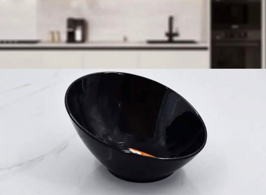 8 Inch Slanted Round Bowl
