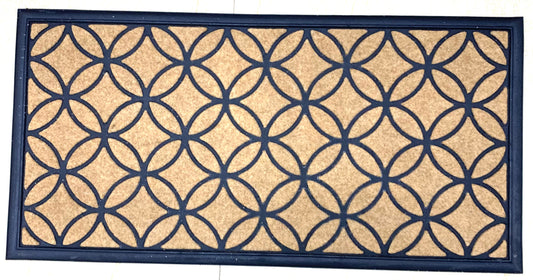 Decorative Cour & Rubber Doormat