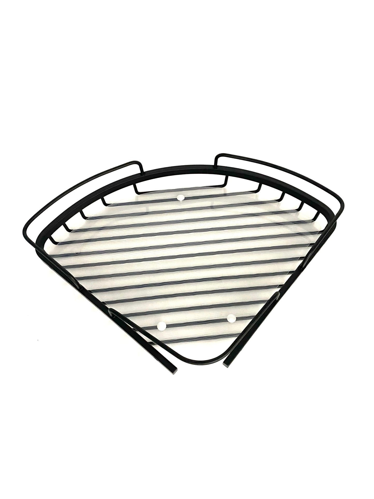 1 Tier Corner Aluminium Rack