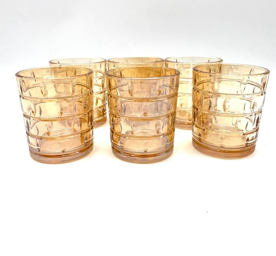 Phoenix, set 6 pcs Short Glass Cup