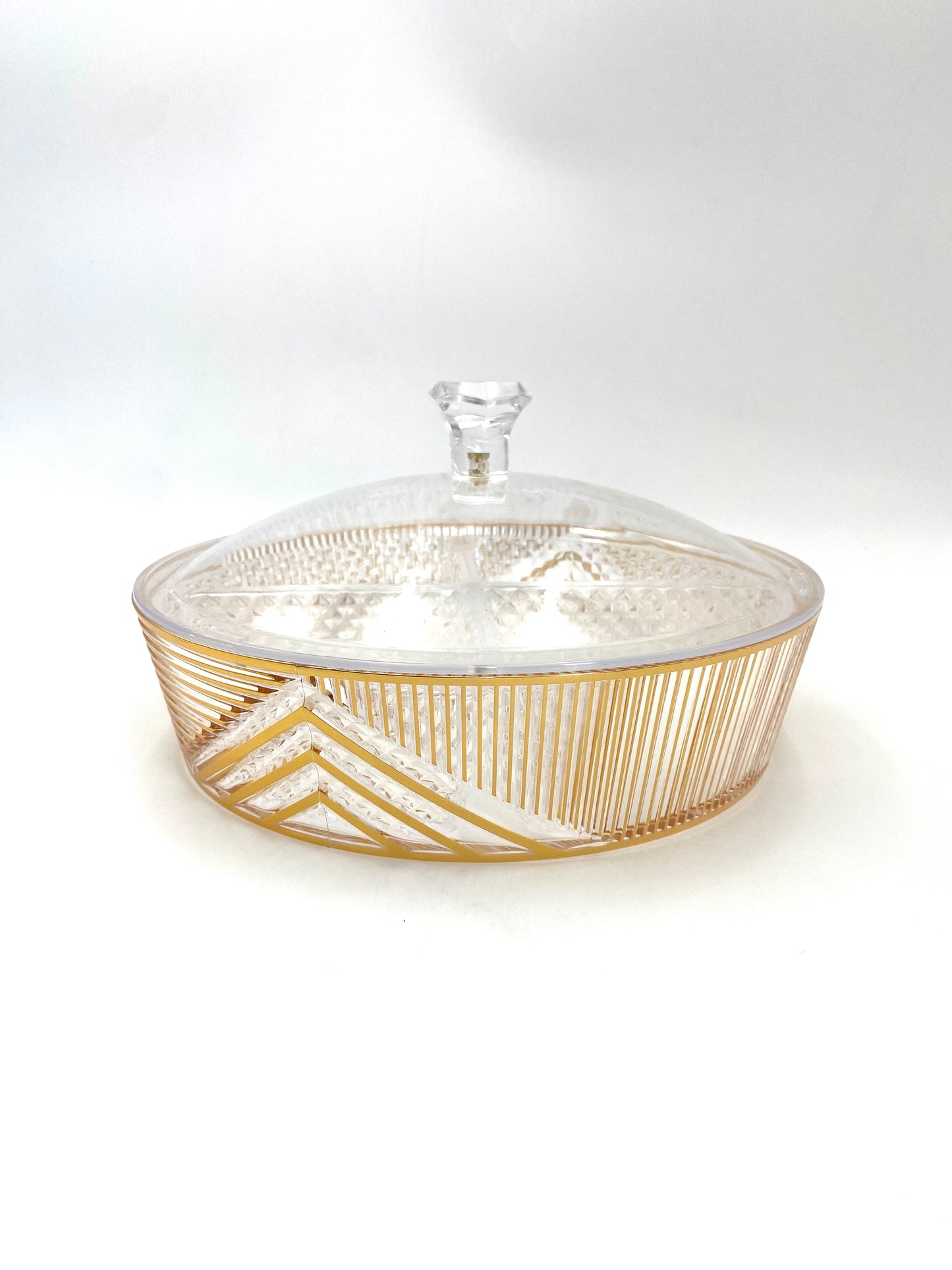 Multi-Function Round Transparent Acrylic Candy Box