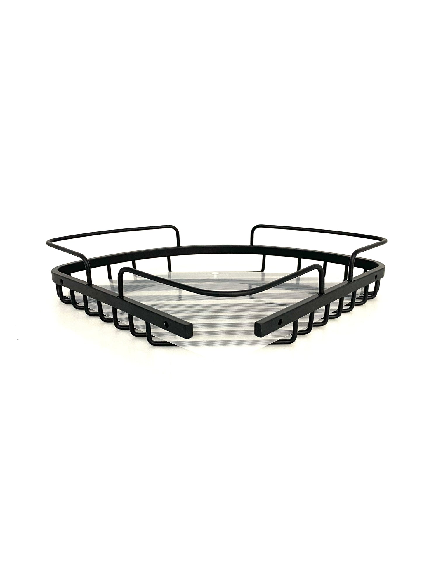 1 Tier Corner Aluminium Rack