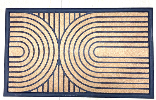 Decorative Cour & Rubber Doormat