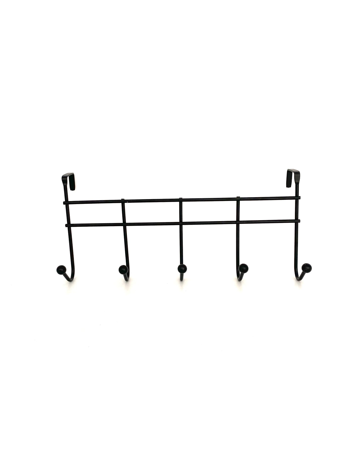 Stainless Steel Over Door Hanger with  Hooks/ Bathroom Organizer Hanger